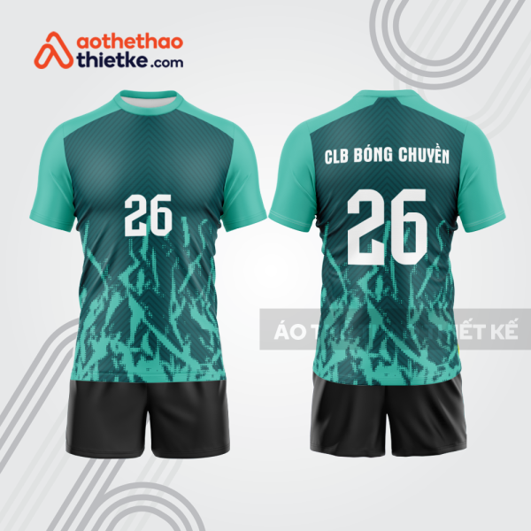 Mẫu thiết kế quần áo đồng phục thi đấu bóng chuyền bc1040