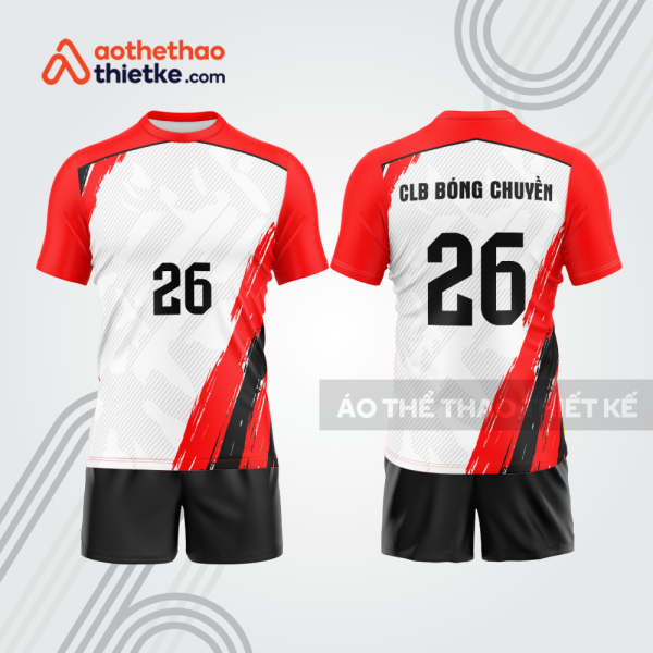 Mẫu thiết kế quần áo đồng phục thi đấu bóng chuyền bc1042