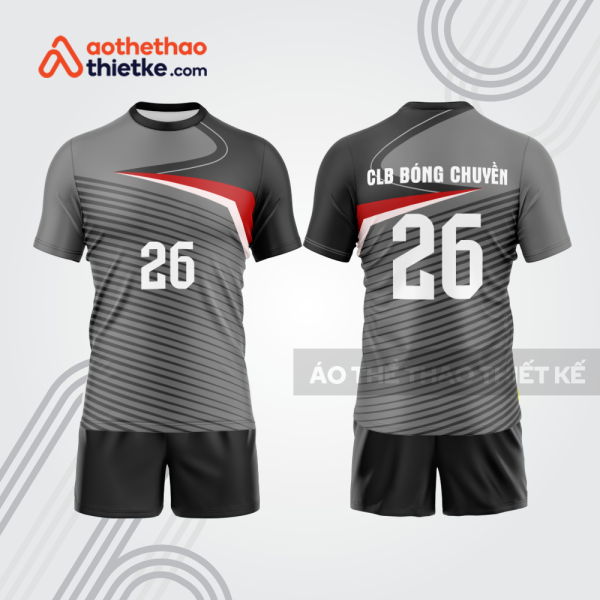 Mẫu thiết kế quần áo đồng phục thi đấu bóng chuyền bc1044