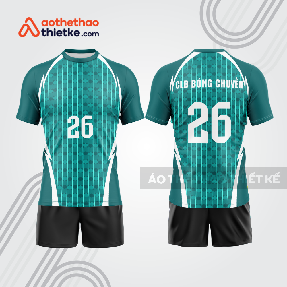 Mẫu thiết kế quần áo đồng phục thi đấu bóng chuyền bc1045