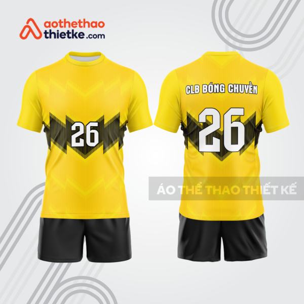 Mẫu thiết kế quần áo đồng phục thi đấu bóng chuyền bc1049