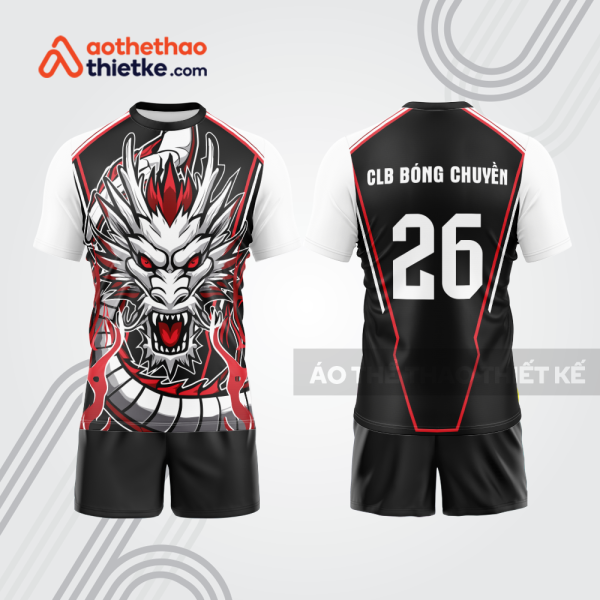 Mẫu thiết kế quần áo đồng phục thi đấu bóng chuyền bc1058