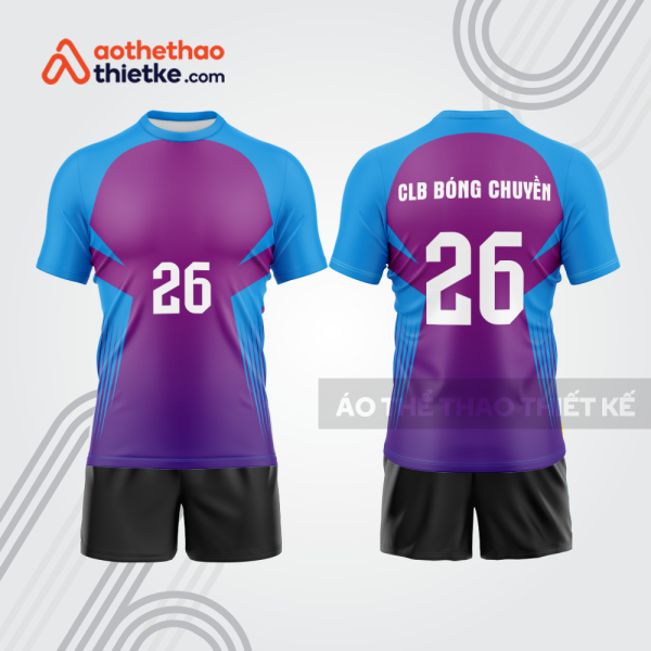 Mẫu thiết kế quần áo đồng phục thi đấu bóng chuyền bc1060