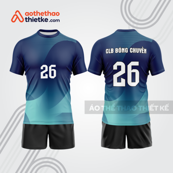 Mẫu thiết kế quần áo đồng phục thi đấu bóng chuyền bc1062