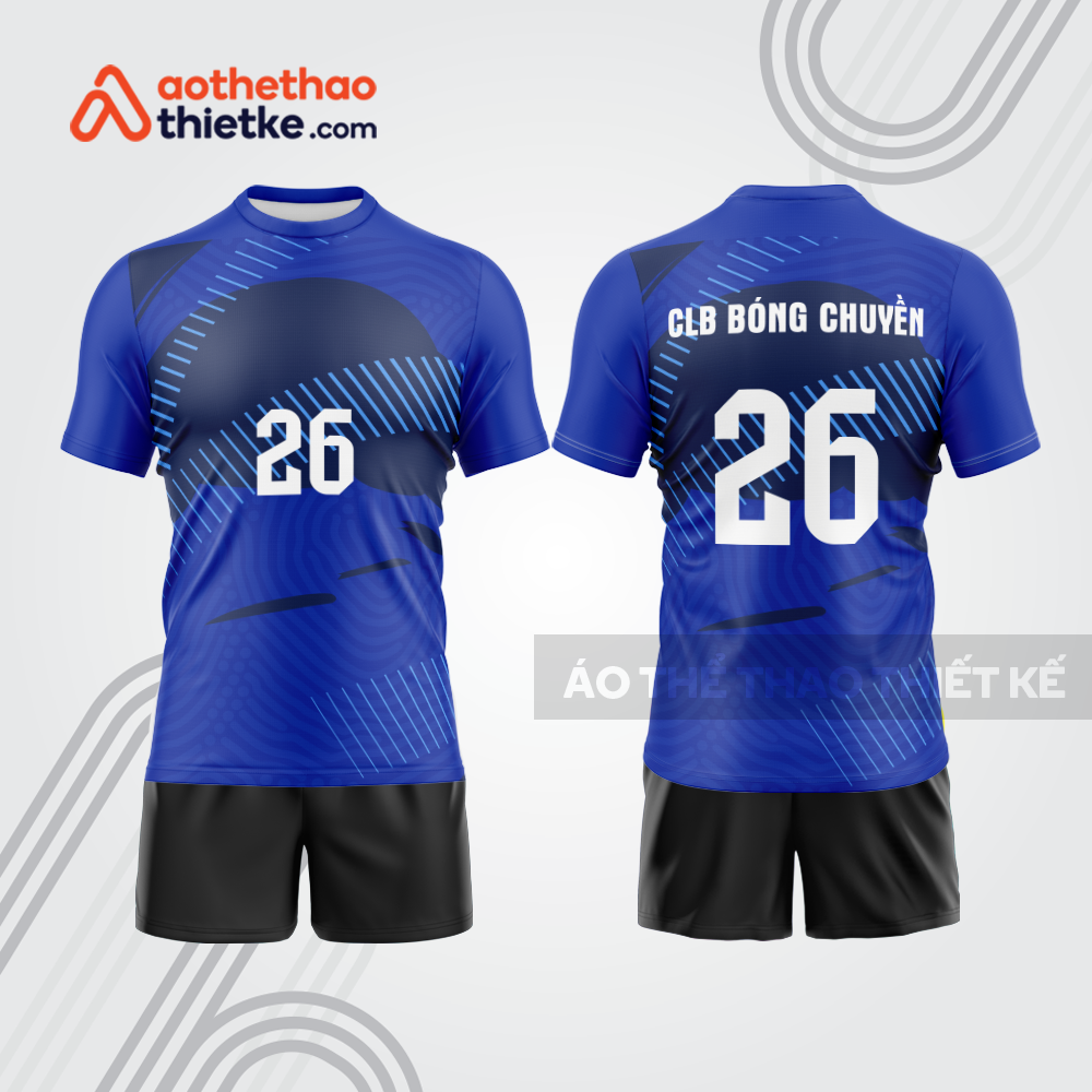 Mẫu thiết kế quần áo đồng phục thi đấu bóng chuyền bc1063