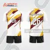 Mẫu thiết kế quần áo đồng phục thi đấu bóng chuyền bc1067
