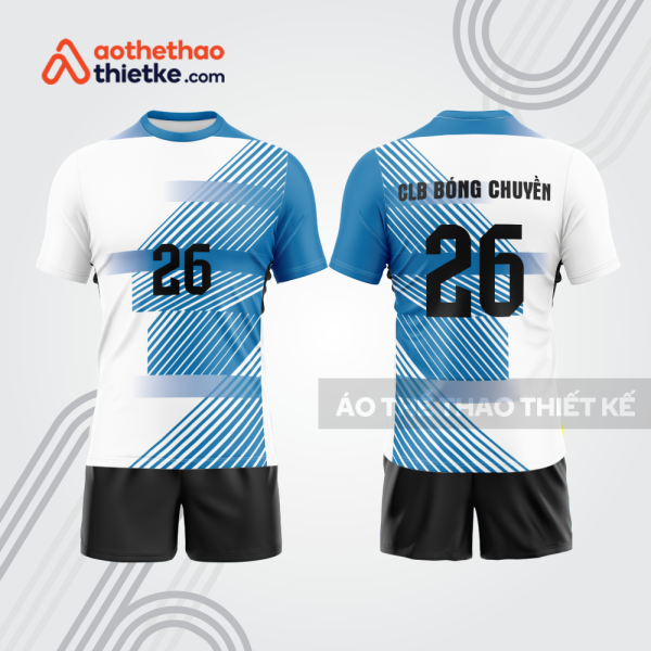 Mẫu thiết kế quần áo đồng phục thi đấu bóng chuyền bc1074