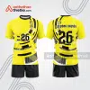 Mẫu thiết kế quần áo đồng phục thi đấu bóng chuyền bc1077