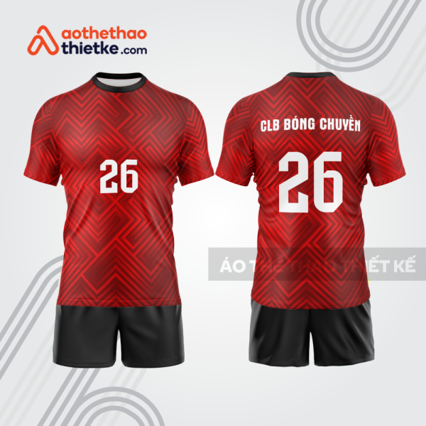 Mẫu thiết kế quần áo đồng phục thi đấu bóng chuyền bc1079