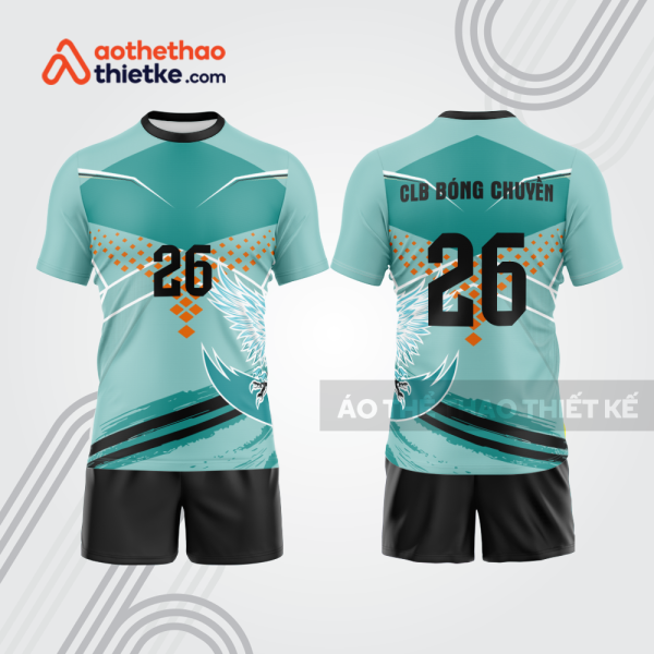 Mẫu thiết kế quần áo đồng phục thi đấu bóng chuyền bc1081