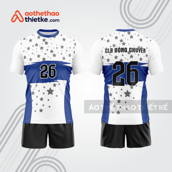 Mẫu thiết kế quần áo đồng phục thi đấu bóng chuyền bc1082