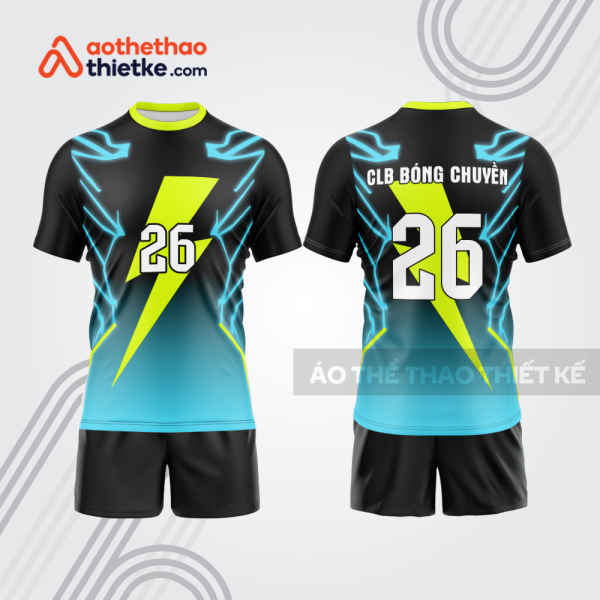 Mẫu thiết kế quần áo đồng phục thi đấu bóng chuyền bc1083