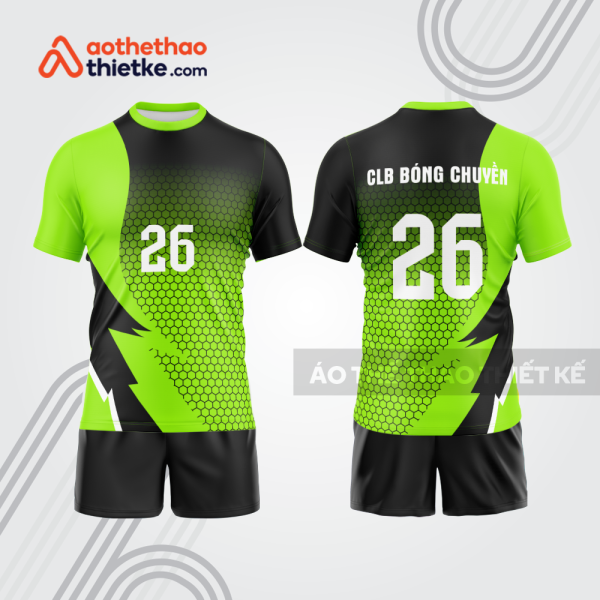 Mẫu thiết kế quần áo đồng phục thi đấu bóng chuyền bc1085