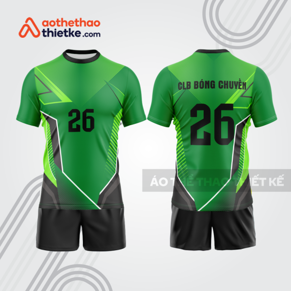 Mẫu thiết kế quần áo đồng phục thi đấu bóng chuyền bc1087