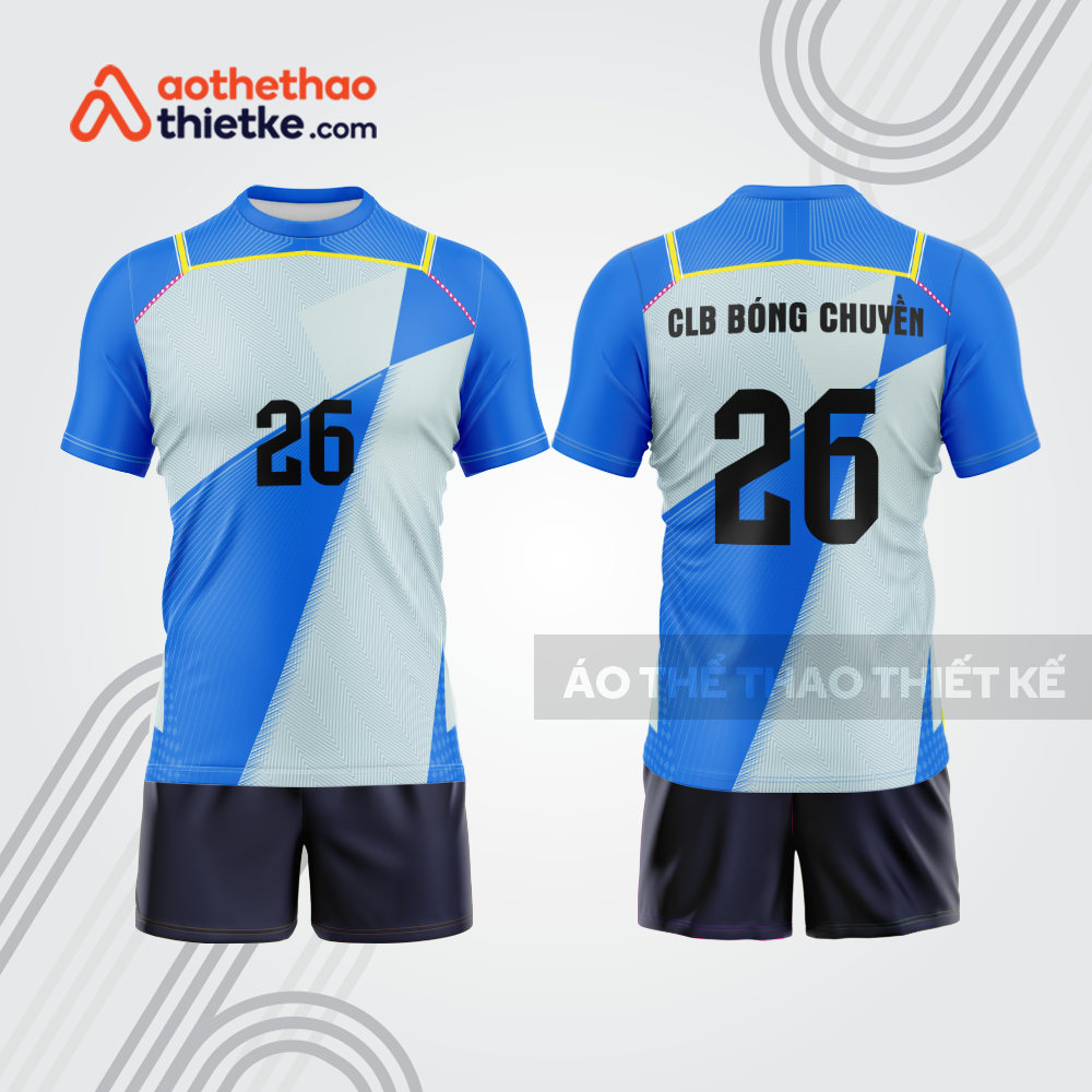 Mẫu thiết kế quần áo thi đấu bóng chuyền bc858