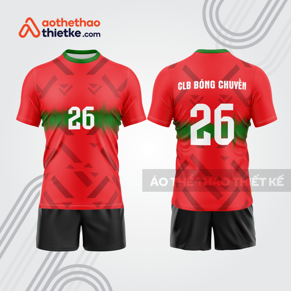 Mẫu thiết kế quần áo thi đấu bóng chuyền bc884