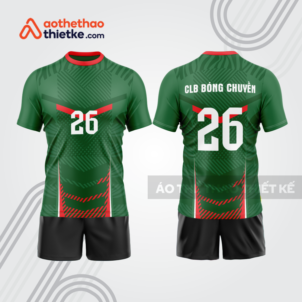 Mẫu thiết kế quần áo thi đấu bóng chuyền bc894