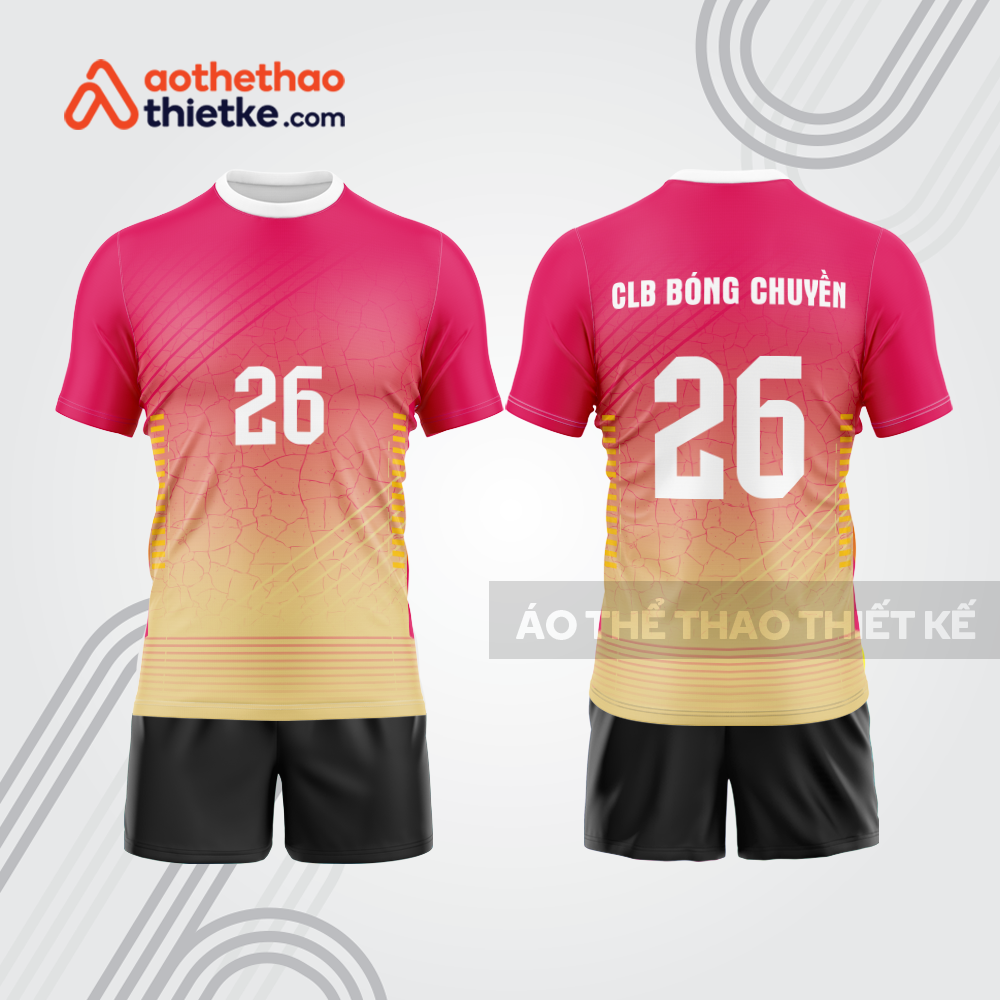 Mẫu thiết kế quần áo thi đấu bóng chuyền bc900