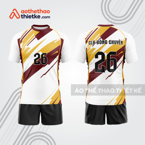 Mẫu thiết kế quần áo thi đấu bóng chuyền bc910