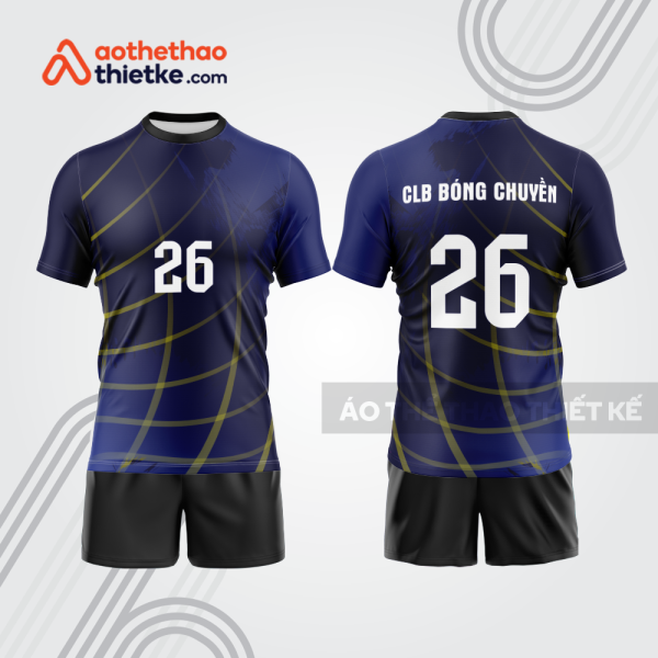 Mẫu thiết kế quần áo thi đấu bóng chuyền bc922