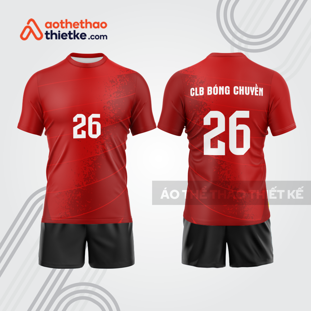 Mẫu thiết kế quần áo thi đấu bóng chuyền bc926
