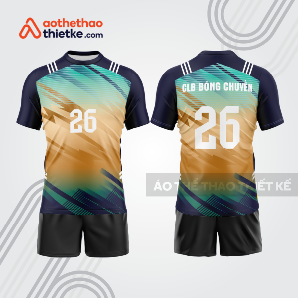 Mẫu thiết kế quần áo thi đấu bóng chuyền bc927