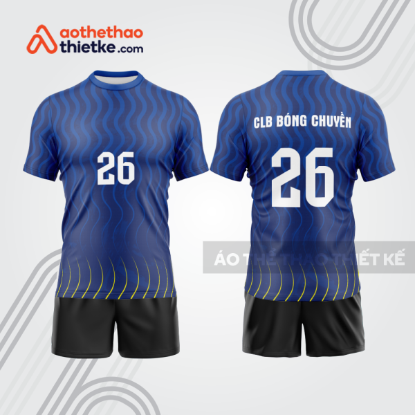 Mẫu thiết kế quần áo thi đấu bóng chuyền bc936