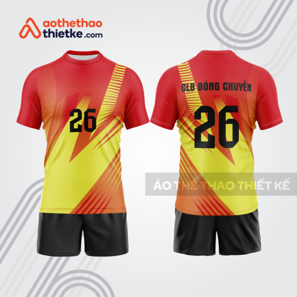 Mẫu thiết kế quần áo thi đấu bóng chuyền bc937