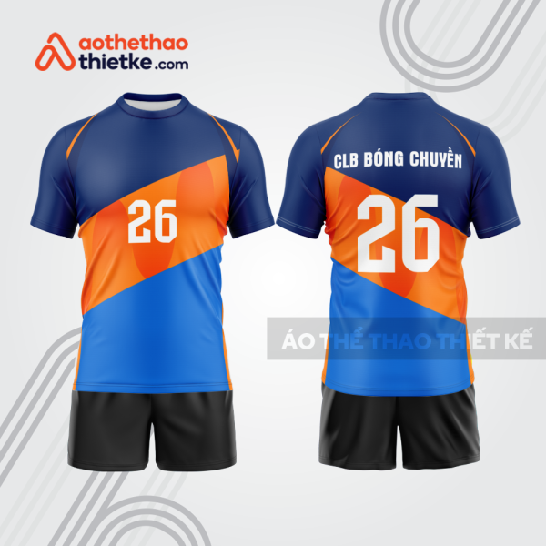 Mẫu thiết kế quần áo thi đấu bóng chuyền bc942