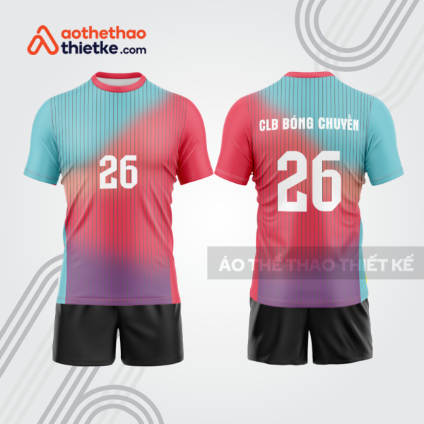 Mẫu thiết kế quần áo thi đấu bóng chuyền bc952
