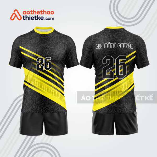 Mẫu thiết kế quần áo thi đấu bóng chuyền bc966