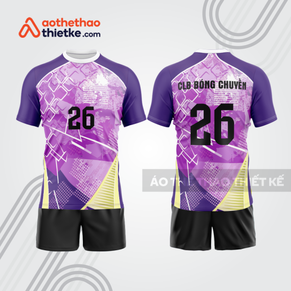 Mẫu thiết kế quần áo thi đấu bóng chuyền bc985