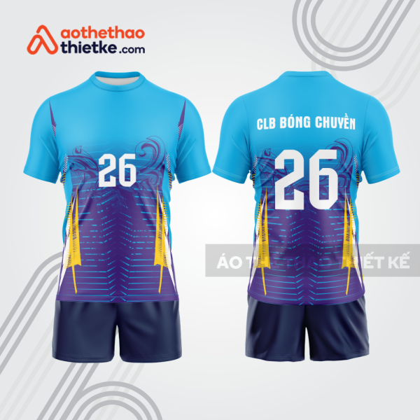 Mẫu thiết kế quần áo thi đấu bóng chuyền bc987