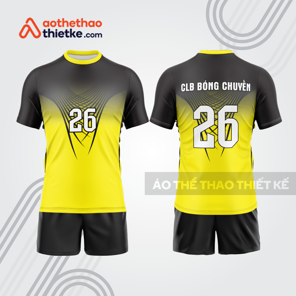 Mẫu thiết kế quần áo thi đấu bóng chuyền bc997