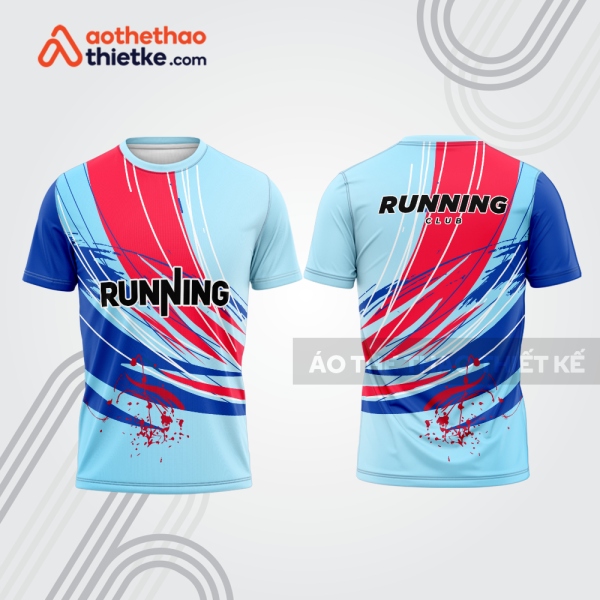 Mẫu thiết kế áo thun cổ tròn chạy bộ đẹp cba1740