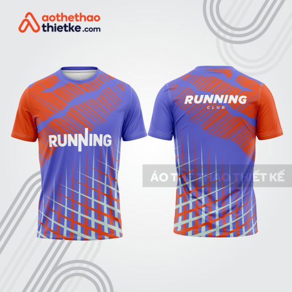 Mẫu thiết kế áo thun cổ tròn chạy bộ đẹp cba1742