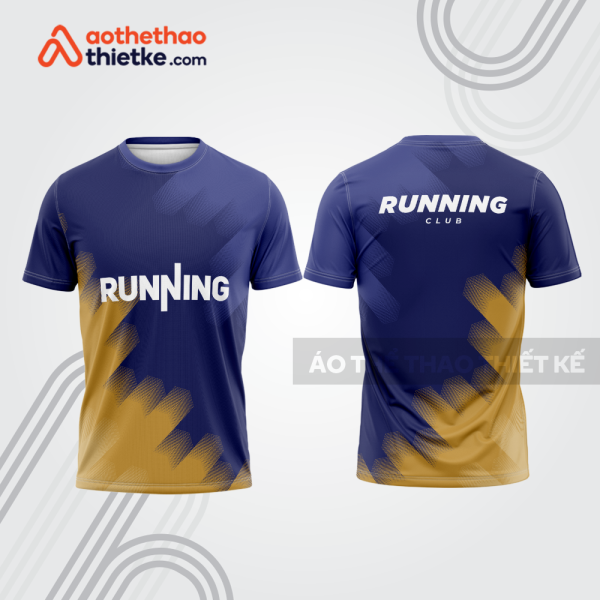 Mẫu thiết kế áo thun cổ tròn chạy bộ đẹp cba1744