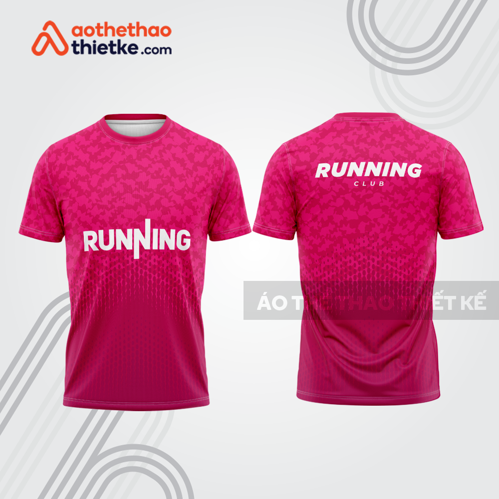 Mẫu thiết kế áo thun cổ tròn chạy bộ đẹp cba1746