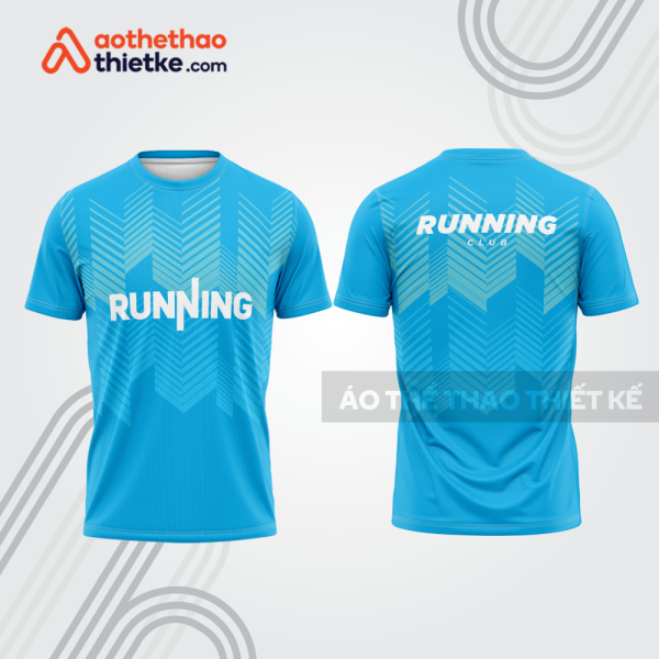 Mẫu thiết kế áo thun cổ tròn chạy bộ đẹp cba1753
