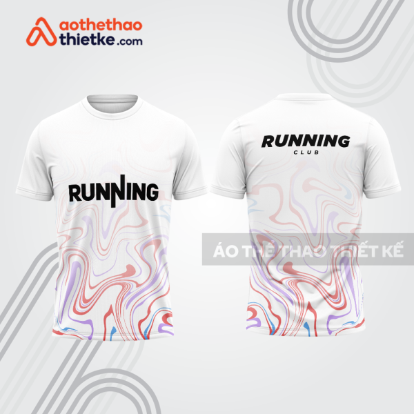 Mẫu thiết kế áo thun cổ tròn chạy bộ đẹp cba1757