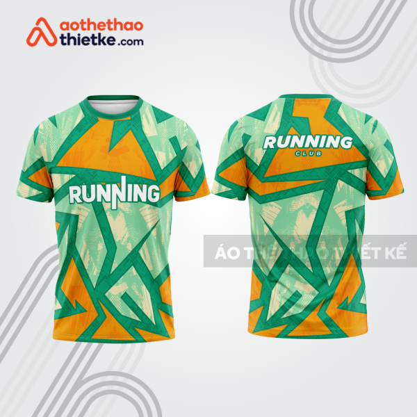 Mẫu thiết kế áo thun cổ tròn chạy bộ đẹp cba1758