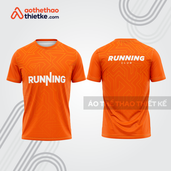 Mẫu thiết kế áo thun cổ tròn chạy bộ đẹp cba1760