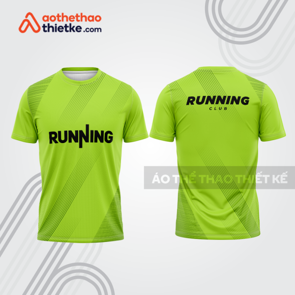 Mẫu thiết kế áo thun cổ tròn chạy bộ đẹp cba1761