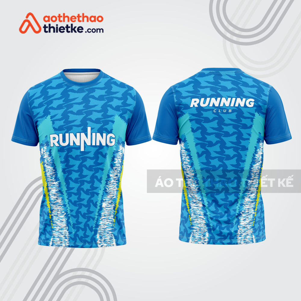 Mẫu thiết kế áo thun cổ tròn chạy bộ đẹp cba1768