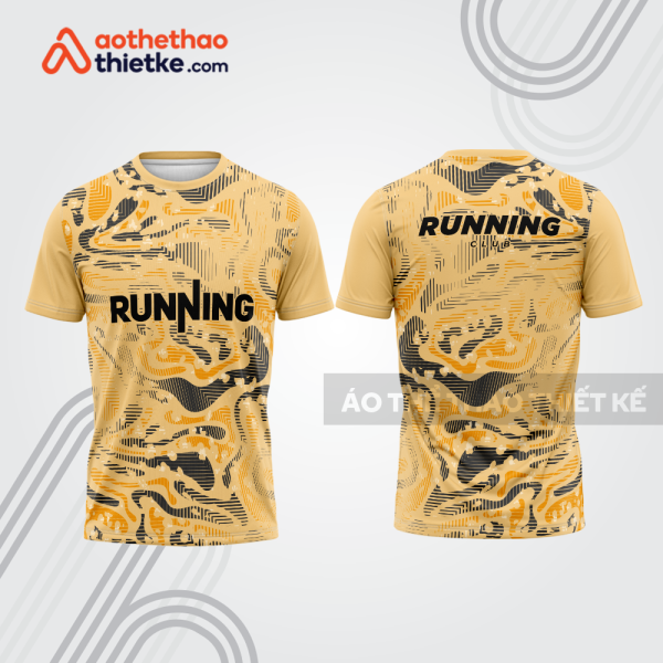 Mẫu thiết kế áo thun cổ tròn chạy bộ đẹp cba1769