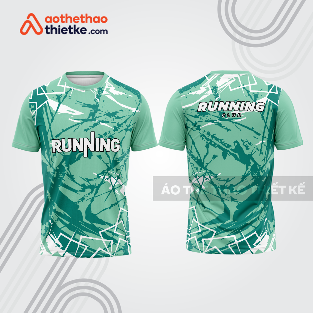 Mẫu thiết kế áo thun cổ tròn chạy bộ đẹp cba1771