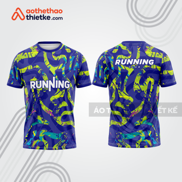 Mẫu thiết kế áo thun cổ tròn chạy bộ đẹp cba1774