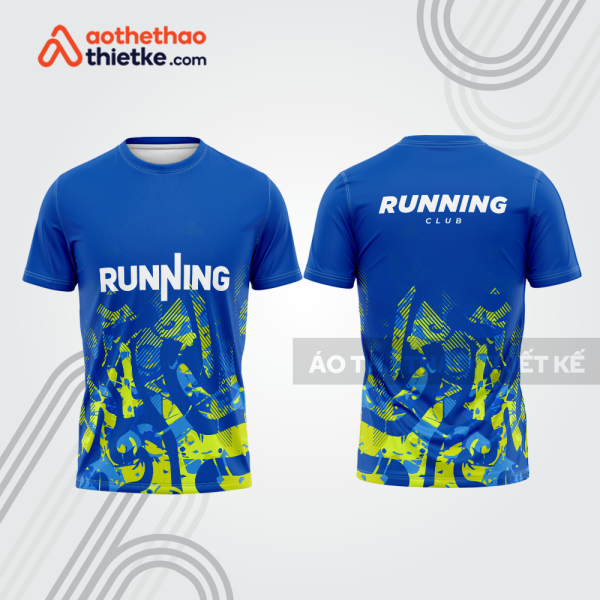 Mẫu thiết kế áo thun cổ tròn chạy bộ đẹp cba1778