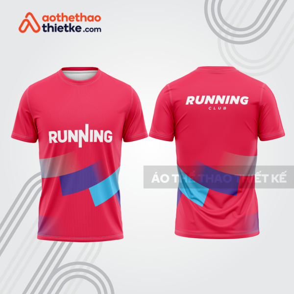 Mẫu thiết kế áo thun cổ tròn chạy bộ đẹp cba1782