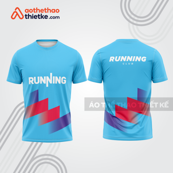 Mẫu thiết kế áo thun cổ tròn chạy bộ đẹp cba1783